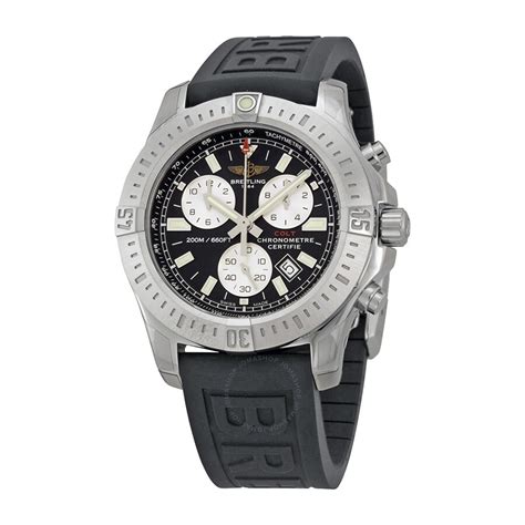 breitling colt rubber strap